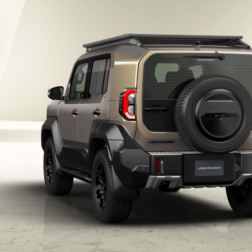 2027 Toyota Land Cruiser FJ Rear View