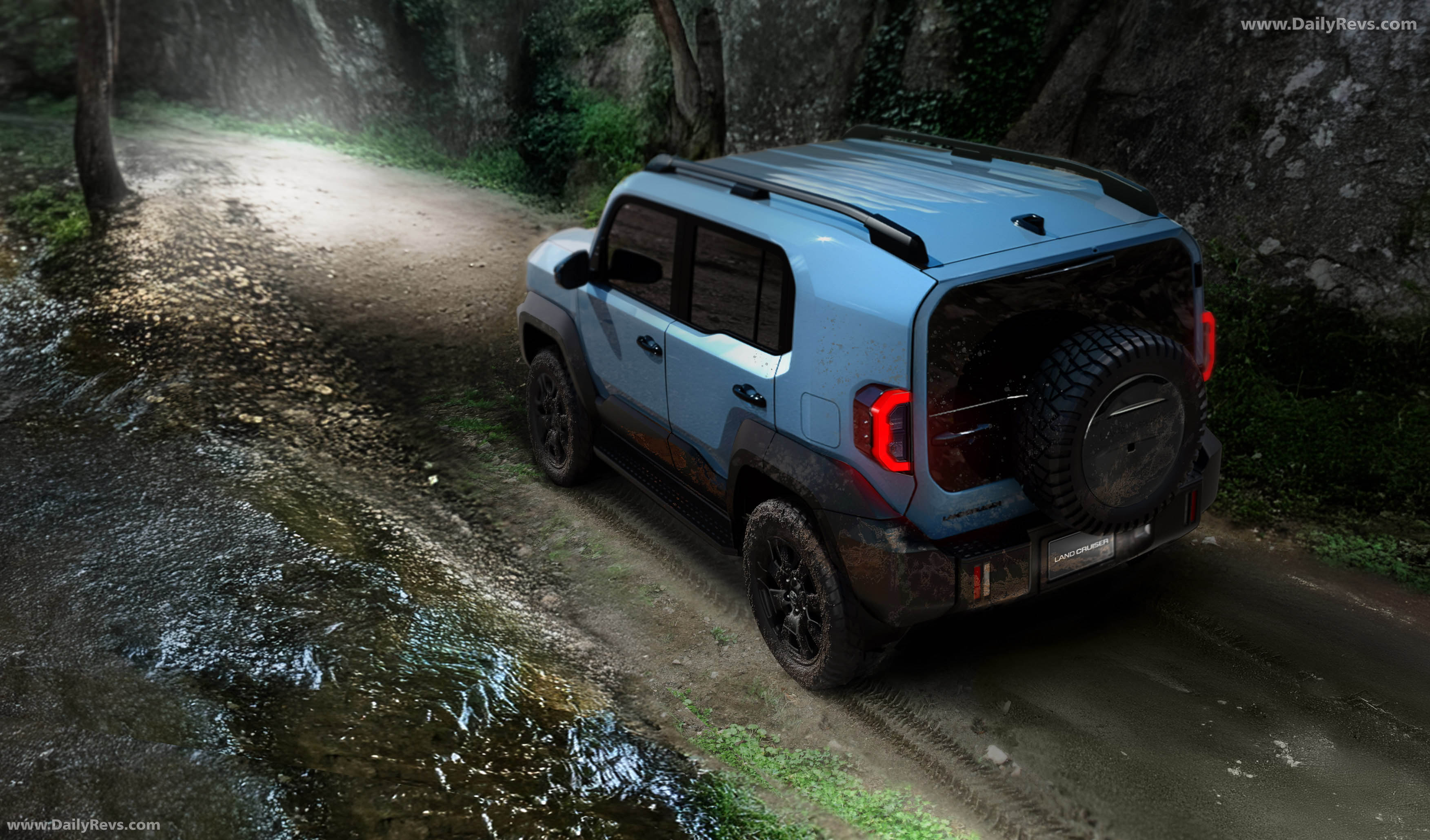 2027 Toyota Land Cruiser FJ Top View