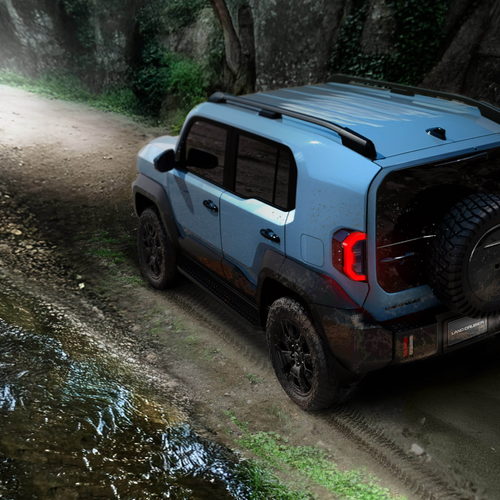 2027 Toyota Land Cruiser FJ Top View