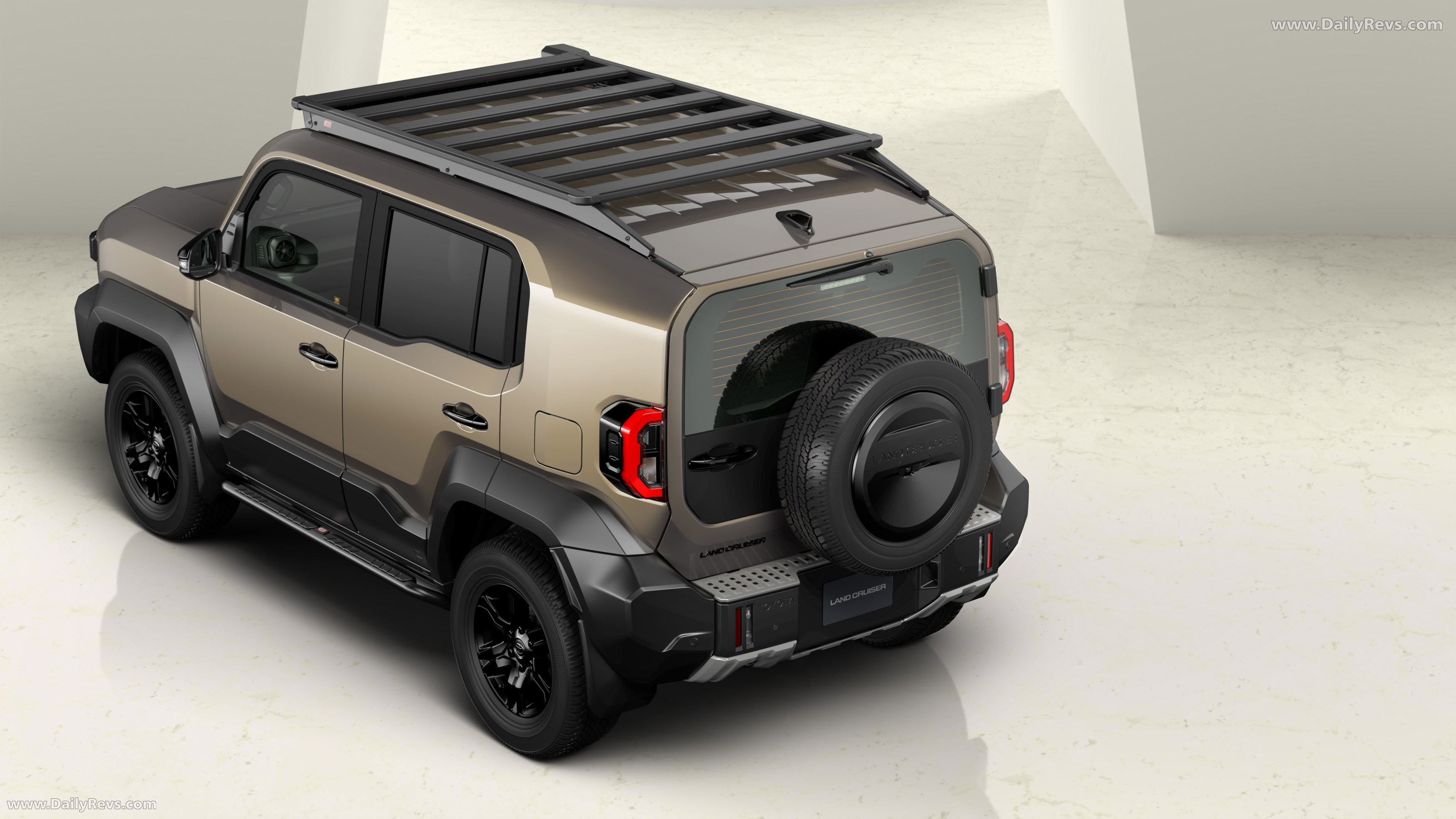 2027 Toyota Land Cruiser FJ Top View