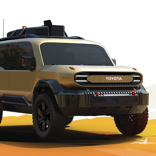 2027 Toyota Land Cruiser FJ Sketches
