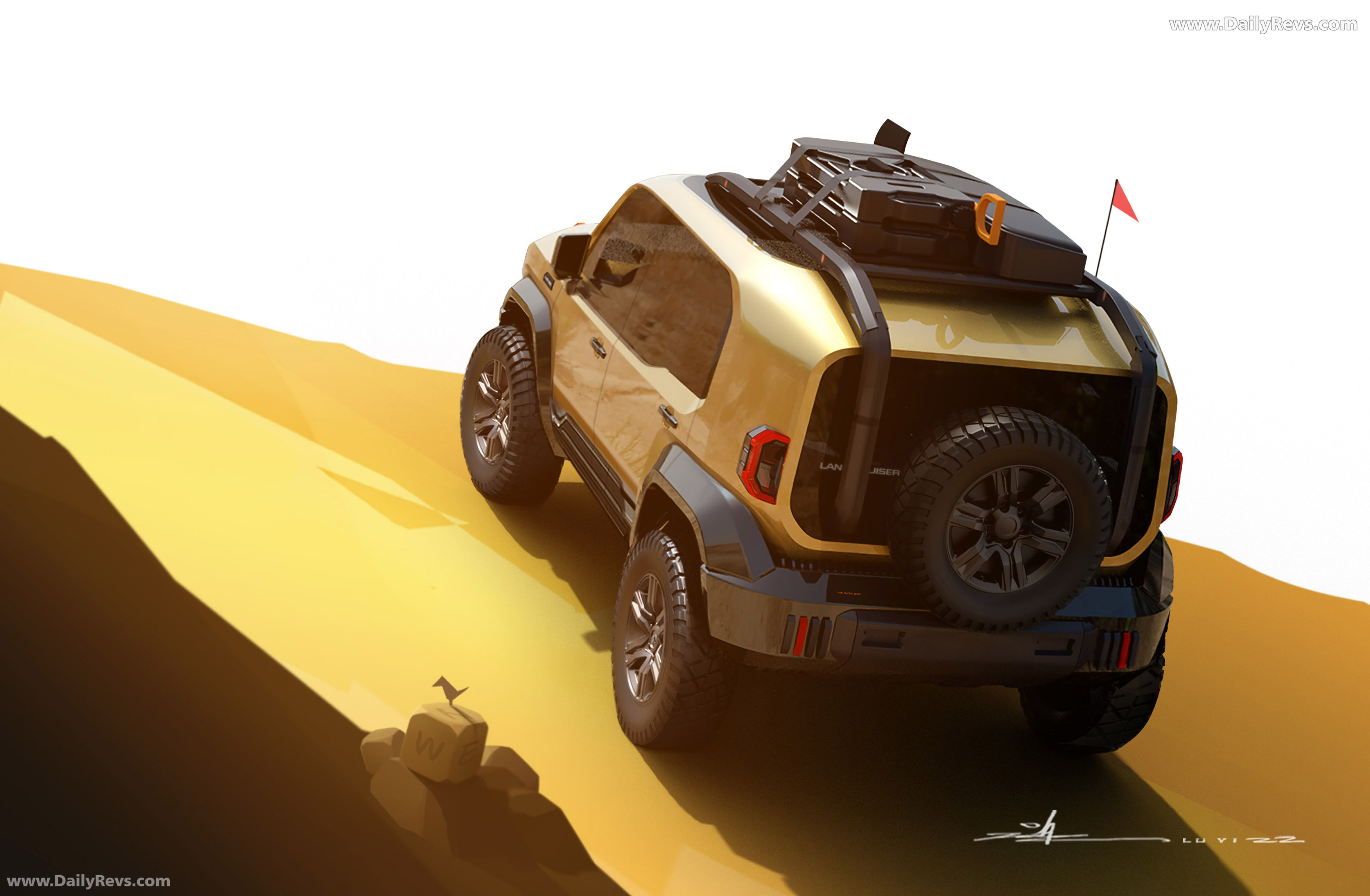 2027 Toyota Land Cruiser FJ Sketches