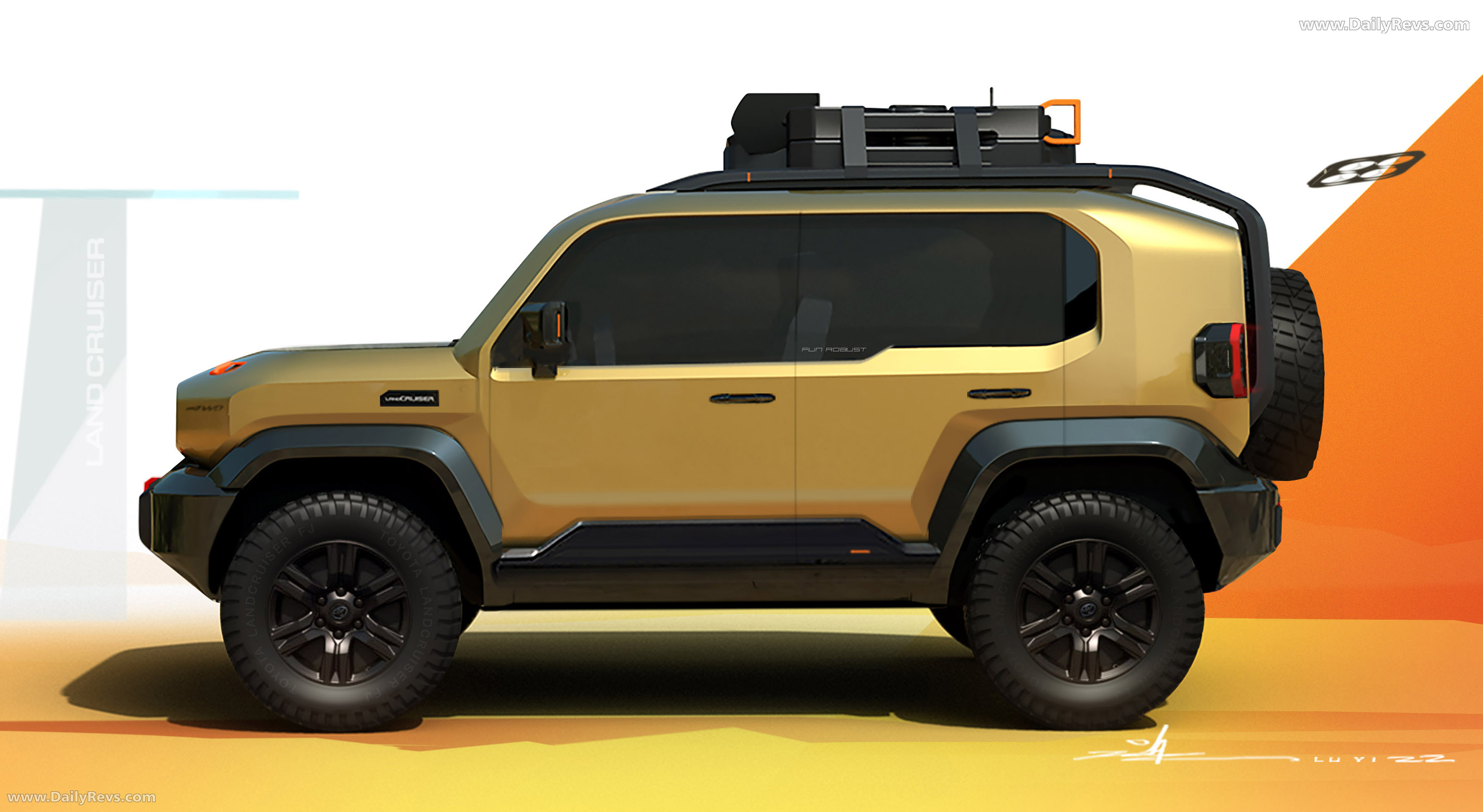 2027 Toyota Land Cruiser FJ Sketches