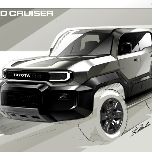 2027 Toyota Land Cruiser FJ Sketches