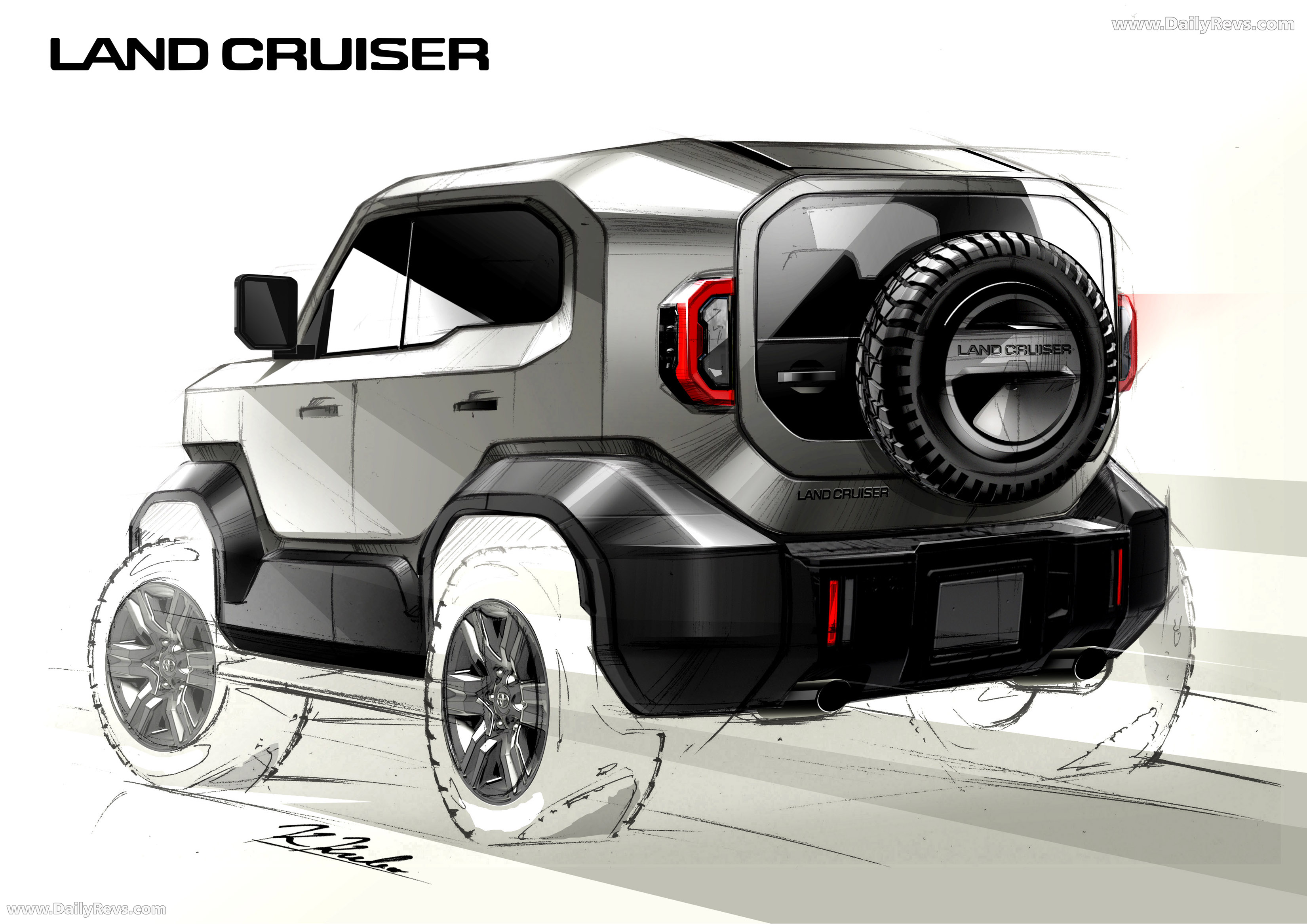 2027 Toyota Land Cruiser FJ Sketches