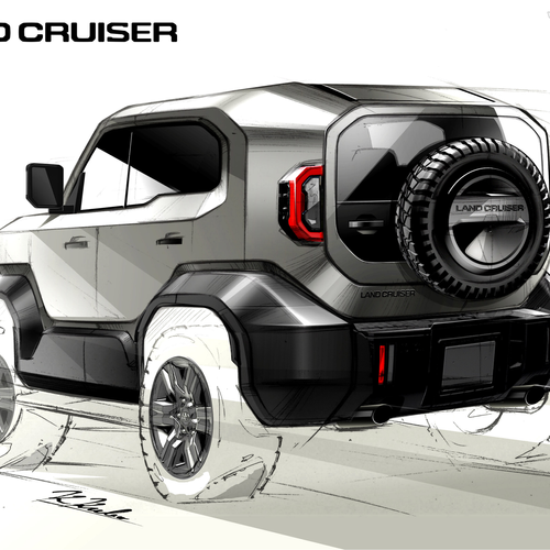 2027 Toyota Land Cruiser FJ Sketches