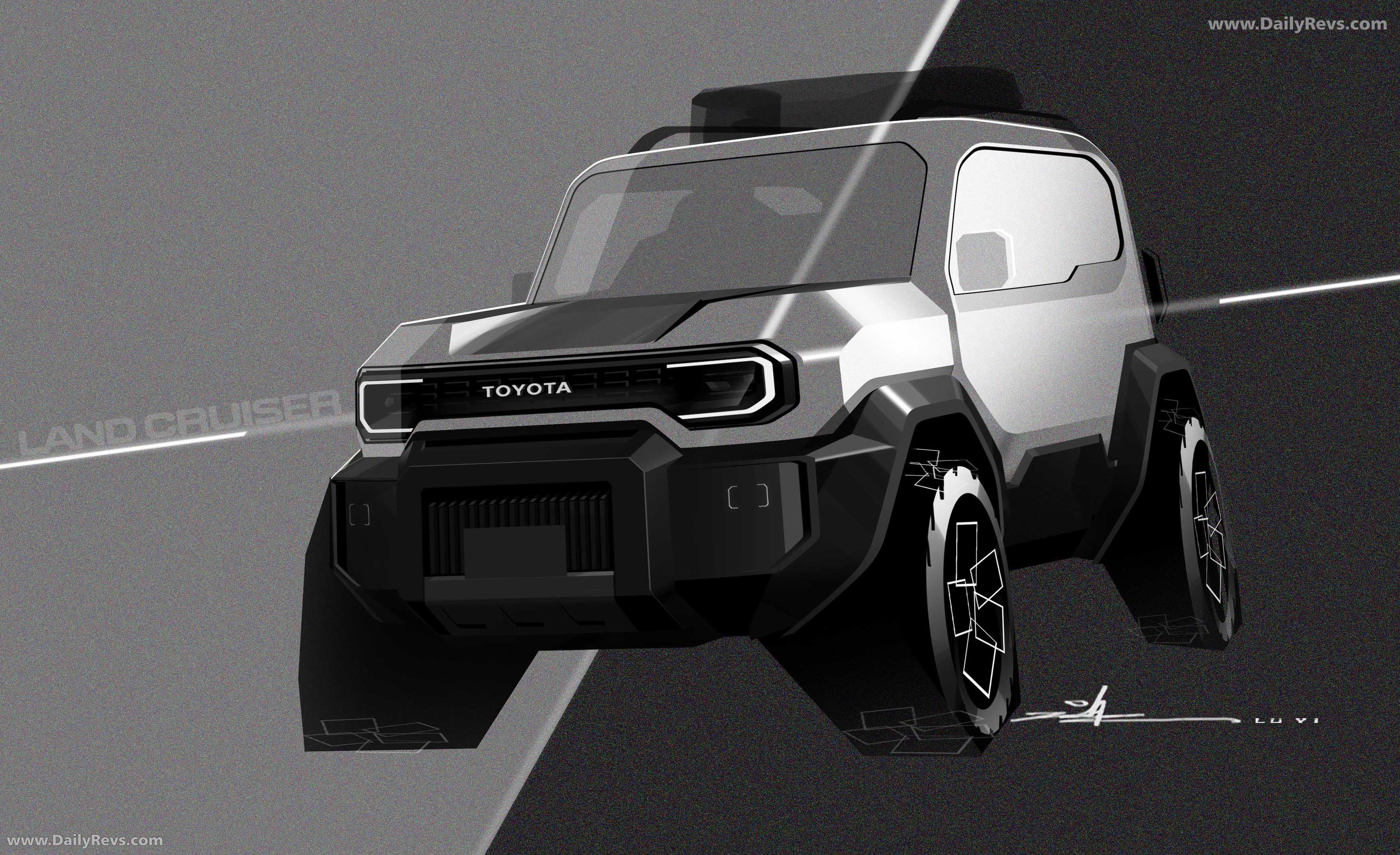 2027 Toyota Land Cruiser FJ Sketches