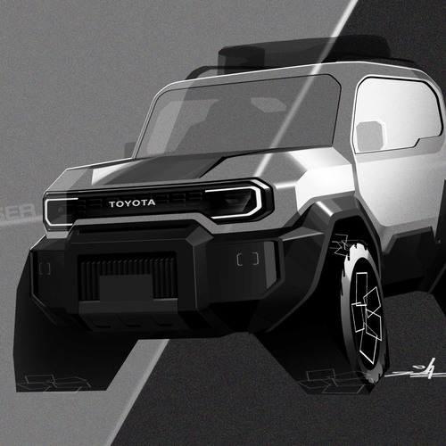 2027 Toyota Land Cruiser FJ Sketches