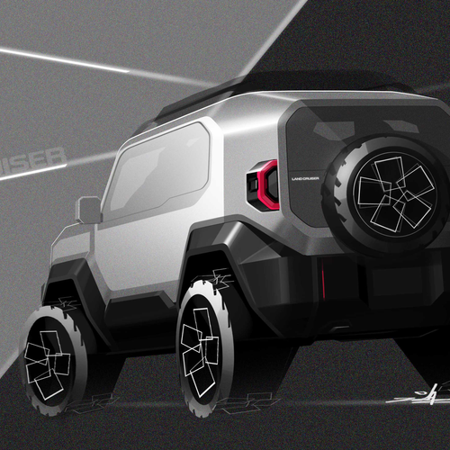 2027 Toyota Land Cruiser FJ Sketches