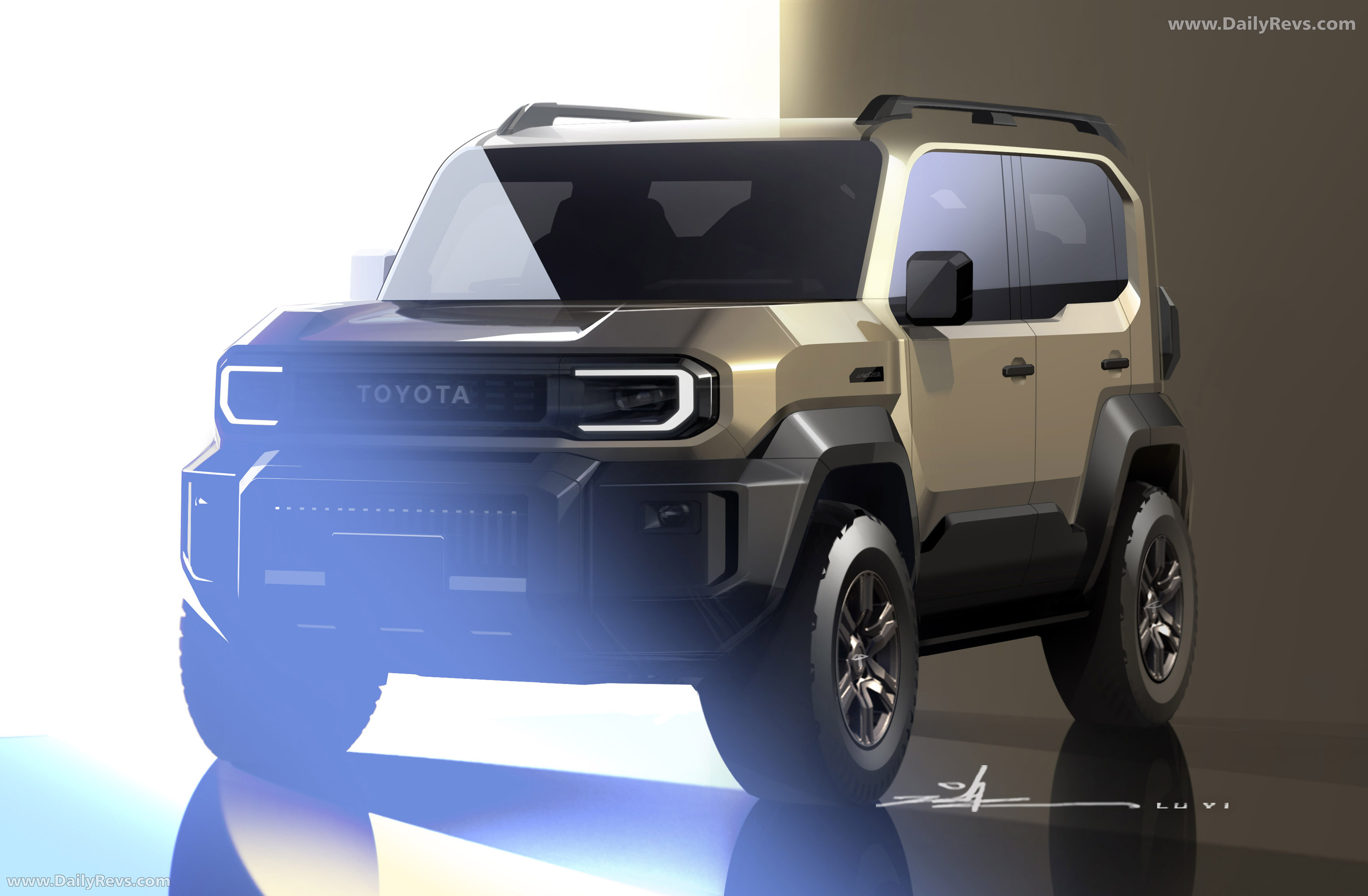 2027 Toyota Land Cruiser FJ Sketches