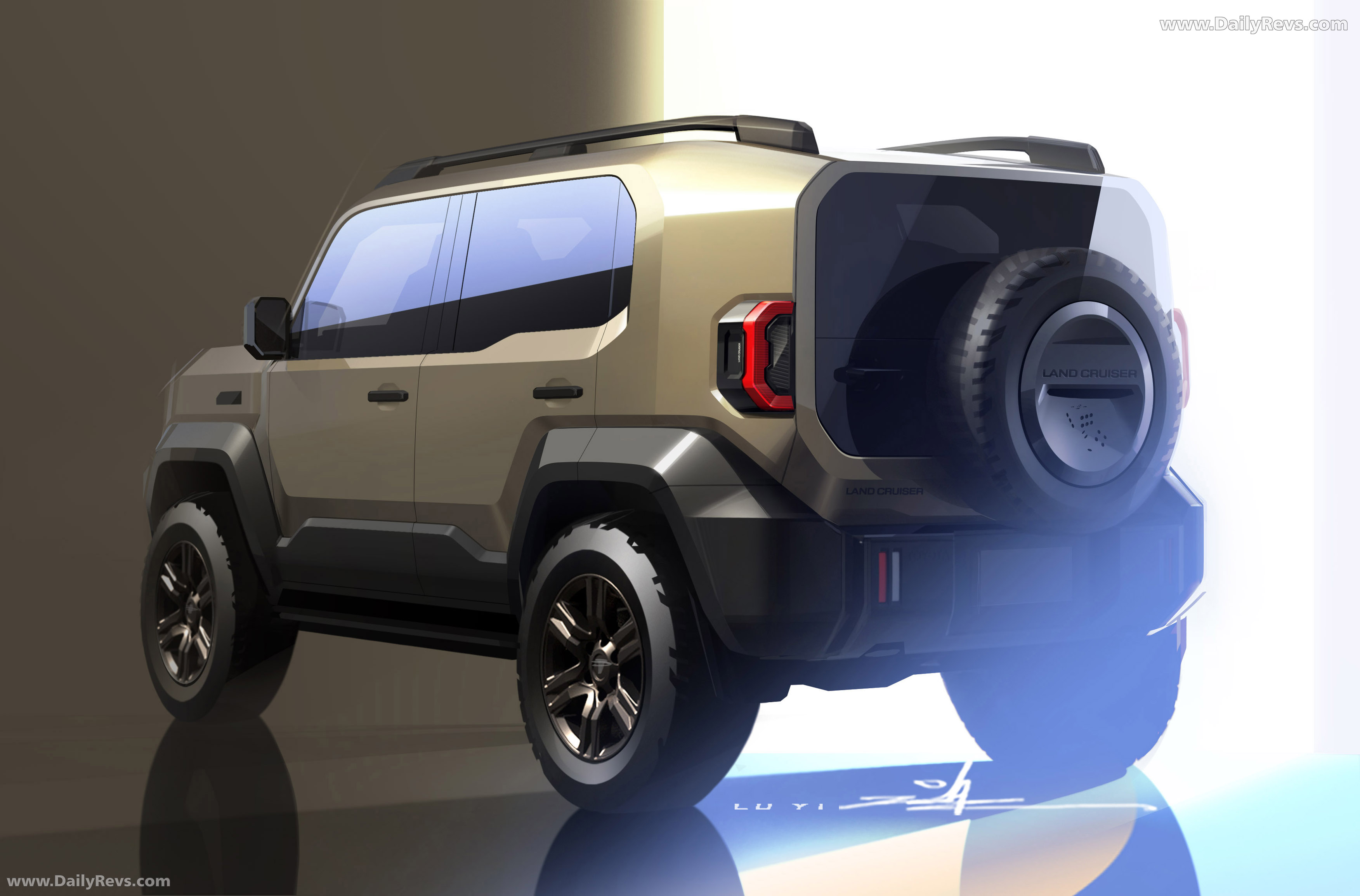 2027 Toyota Land Cruiser FJ Sketches