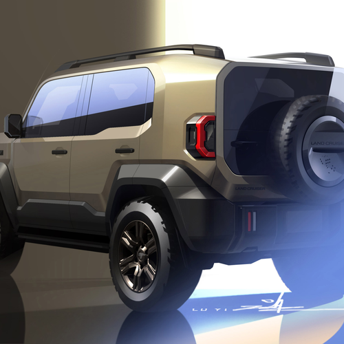 2027 Toyota Land Cruiser FJ Sketches