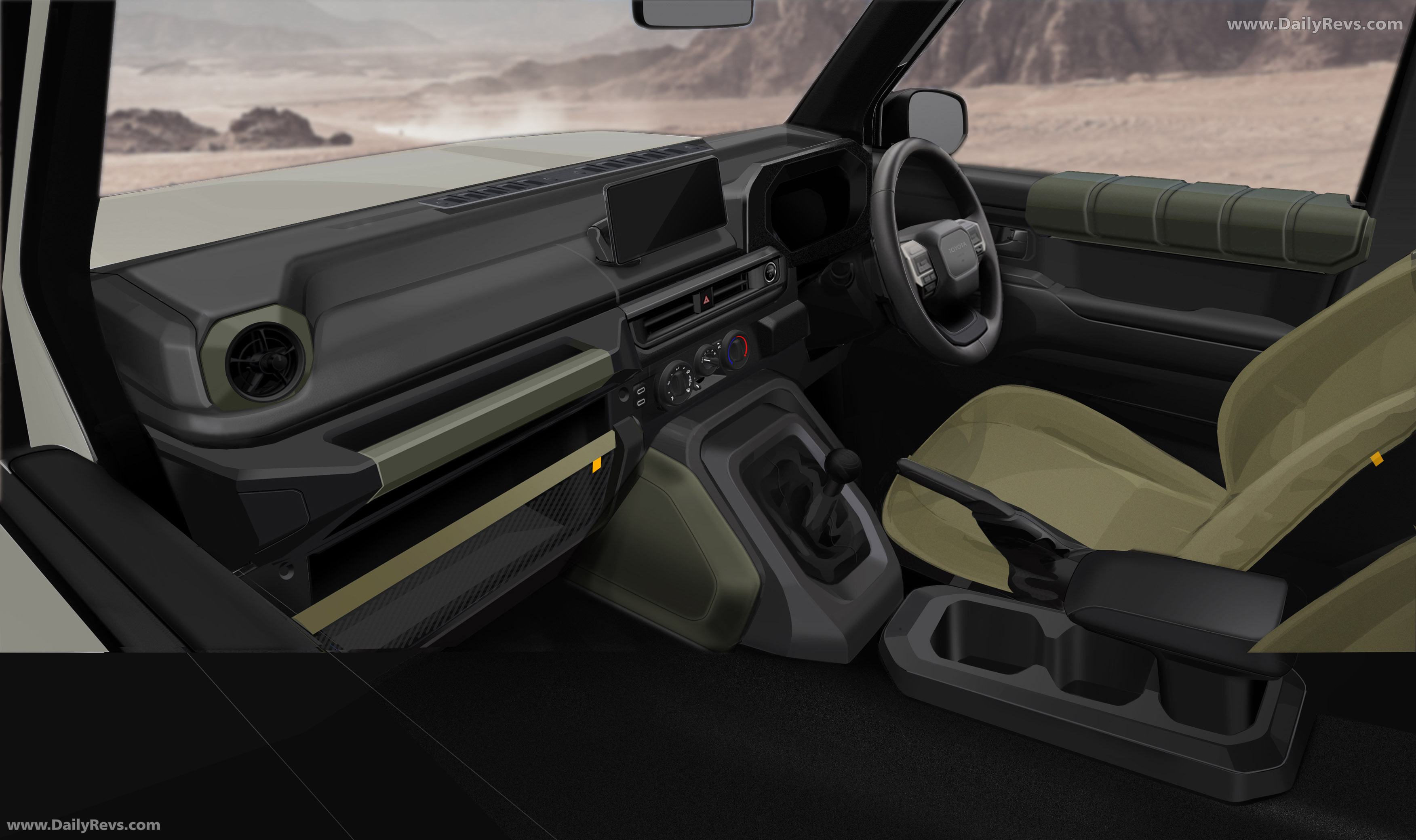 2027 Toyota Land Cruiser FJ Sketches
