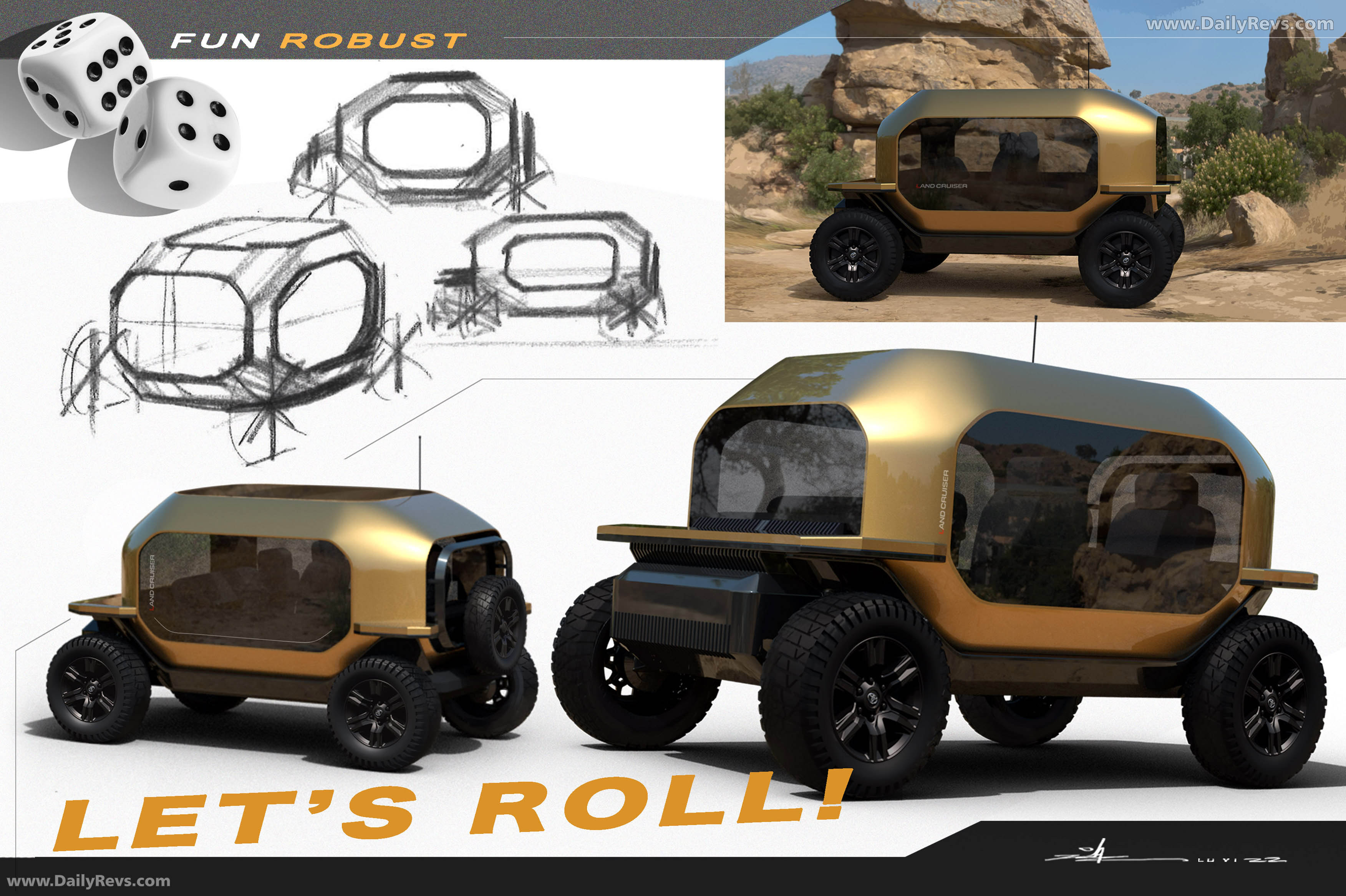 2027 Toyota Land Cruiser FJ Sketches
