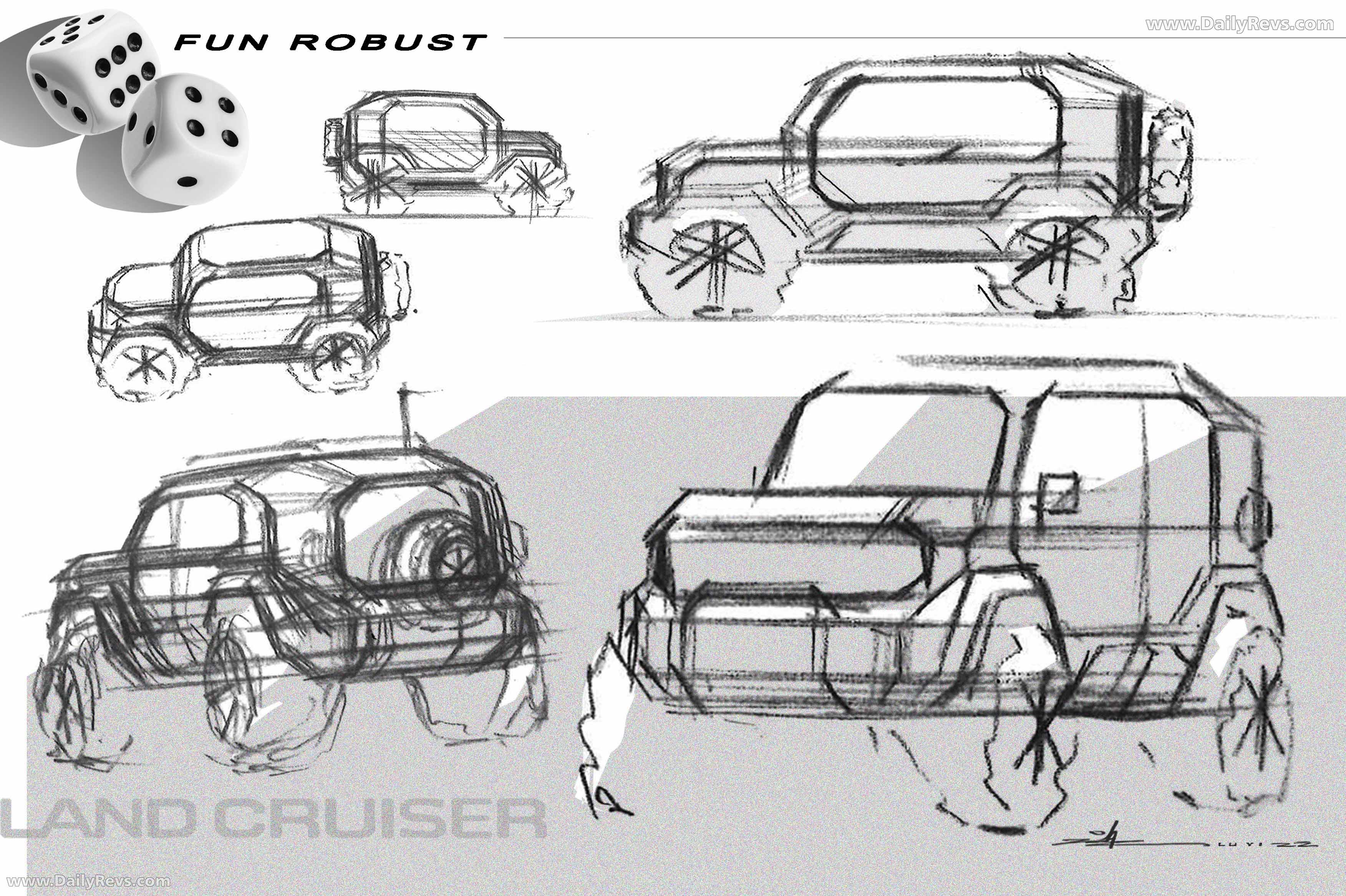2027 Toyota Land Cruiser FJ Sketches