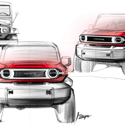 2027 Toyota Land Cruiser FJ Sketches