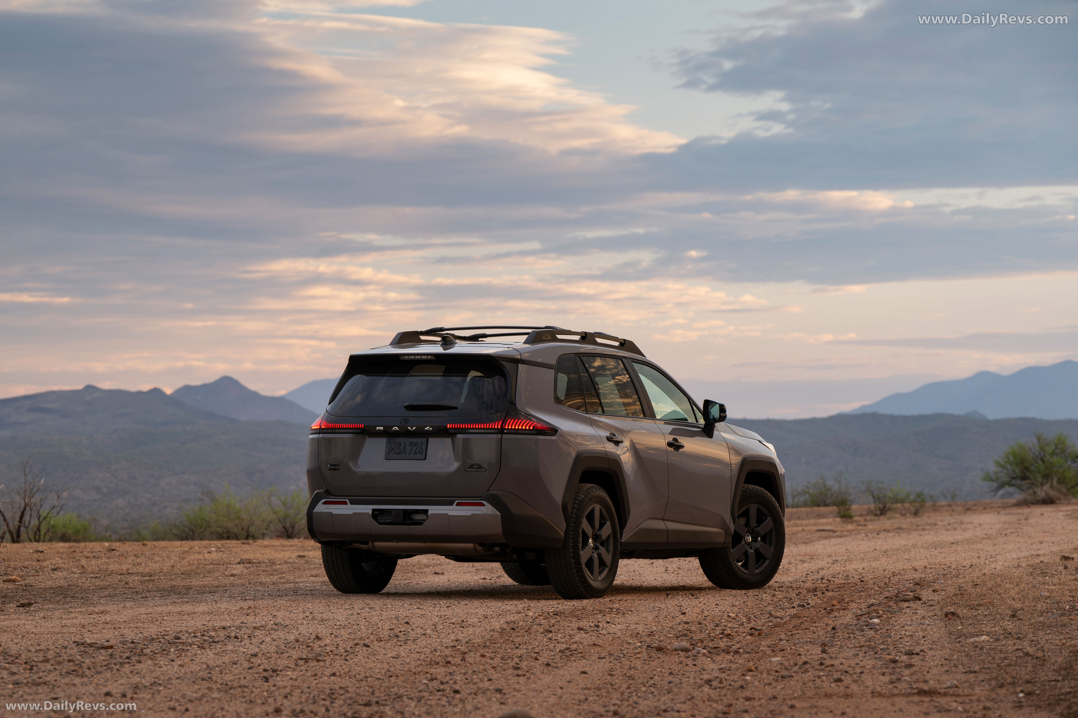 2026 Toyota RAV4 HEV Woodland Rear View