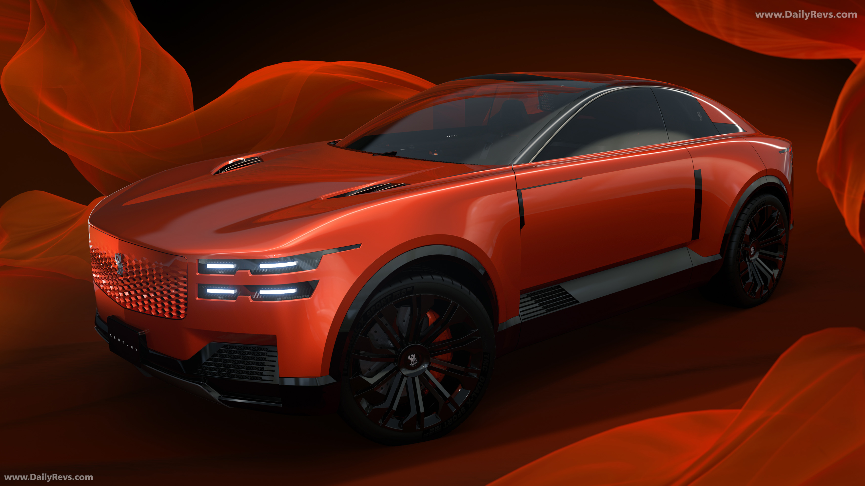 2025 Toyota Century Coupe Concept Front View