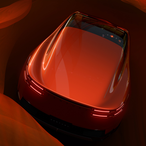 2025 Toyota Century Coupe Concept Top View