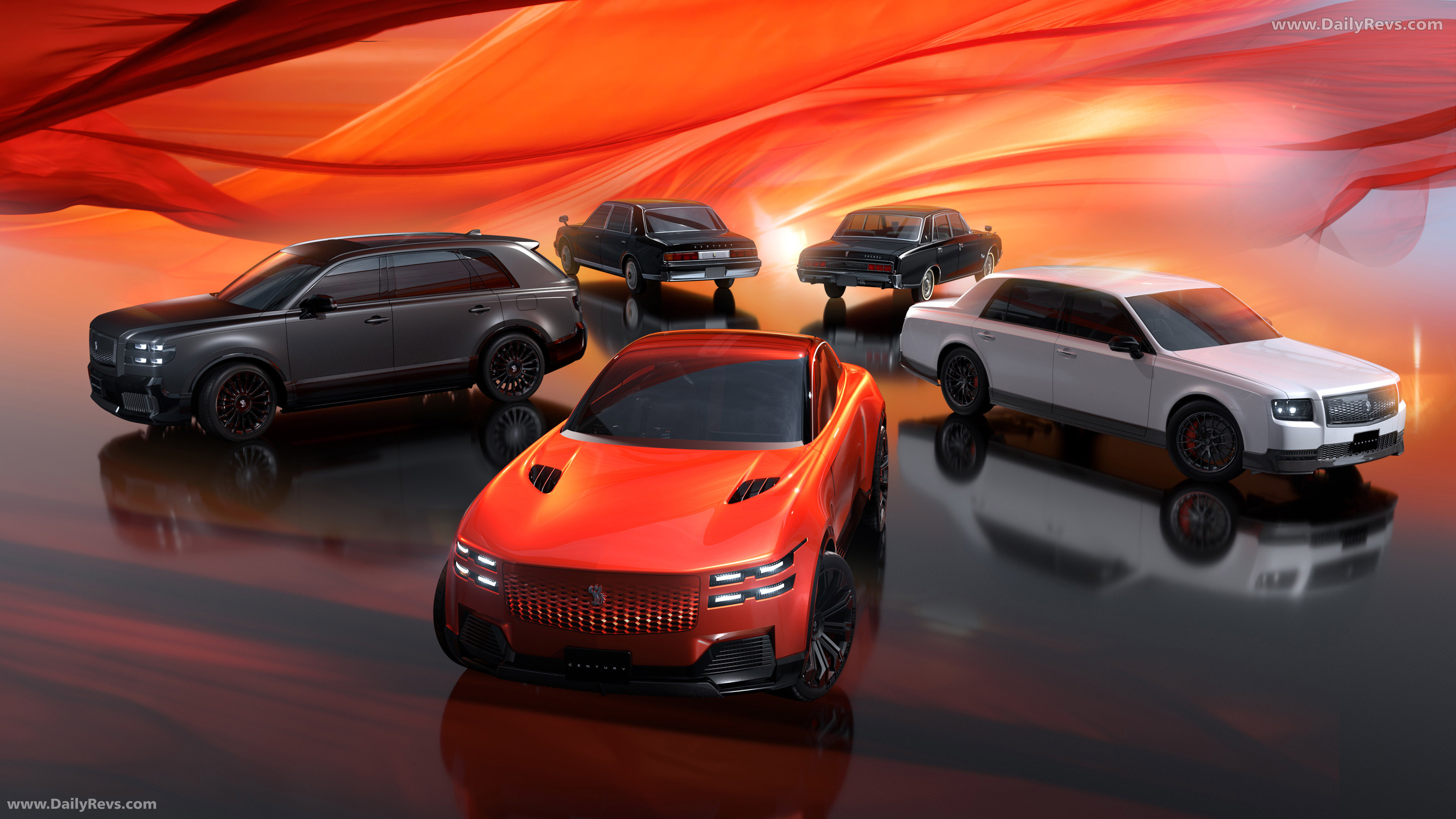 2025 Toyota Century Concept Front View
