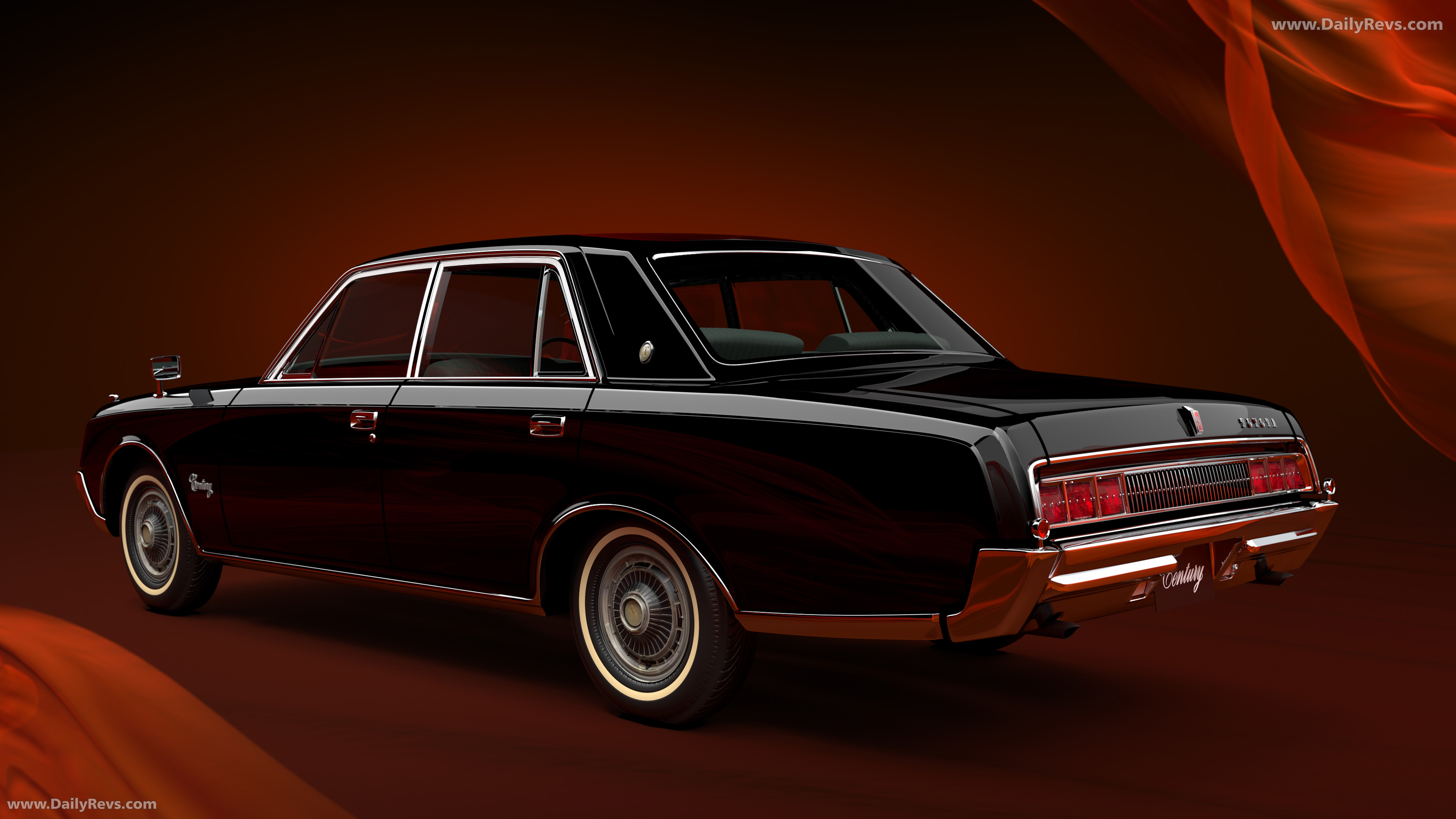2025 Toyota Century Sedan Concept Rear View