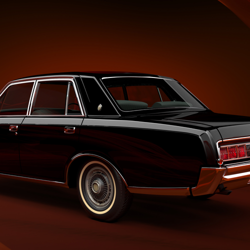 2025 Toyota Century Sedan Concept Rear View
