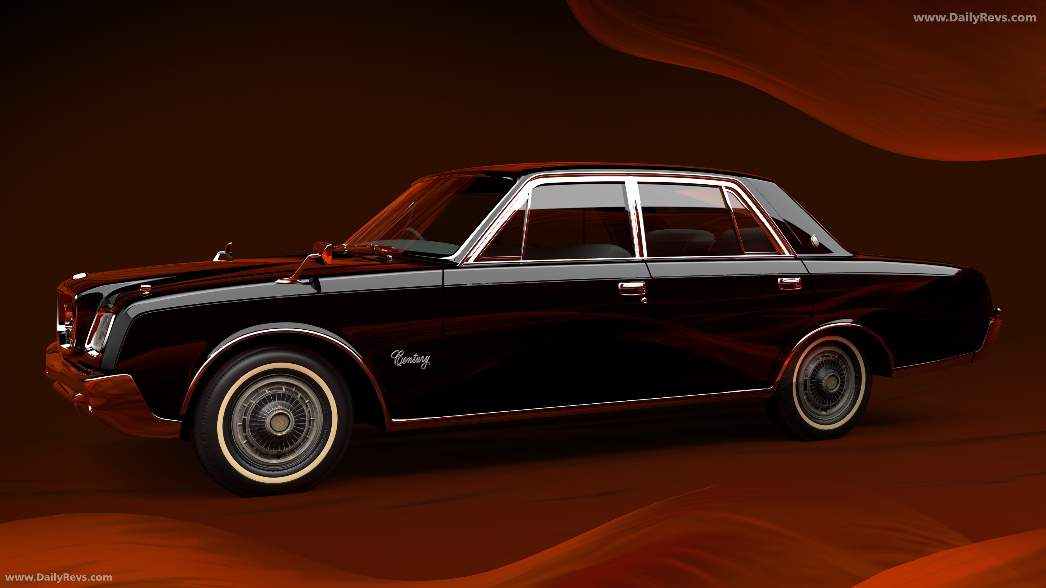 2025 Toyota Century Sedan Concept Side View