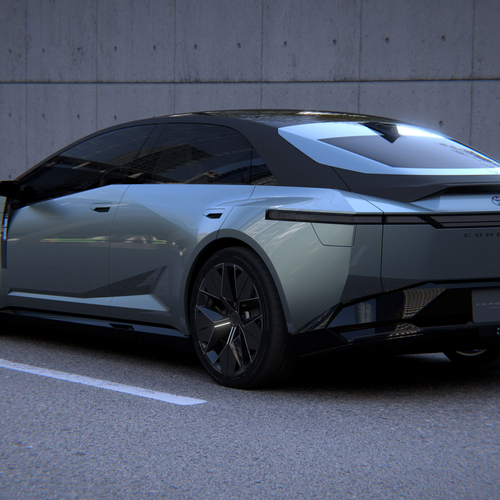 2025 Toyota Corolla Concept Rear View