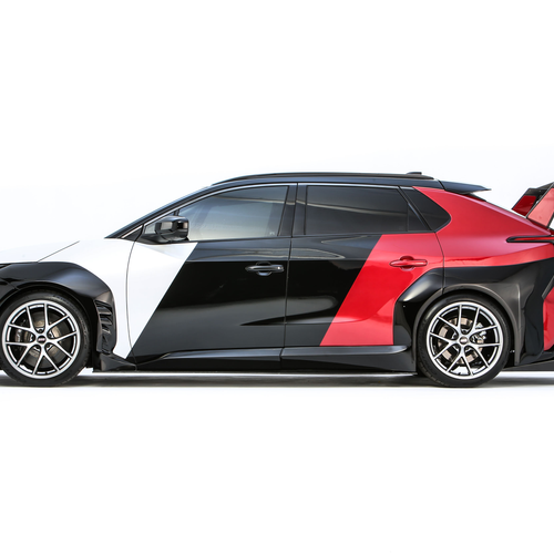 2025 Toyota bZ Time Attack Concept Side View