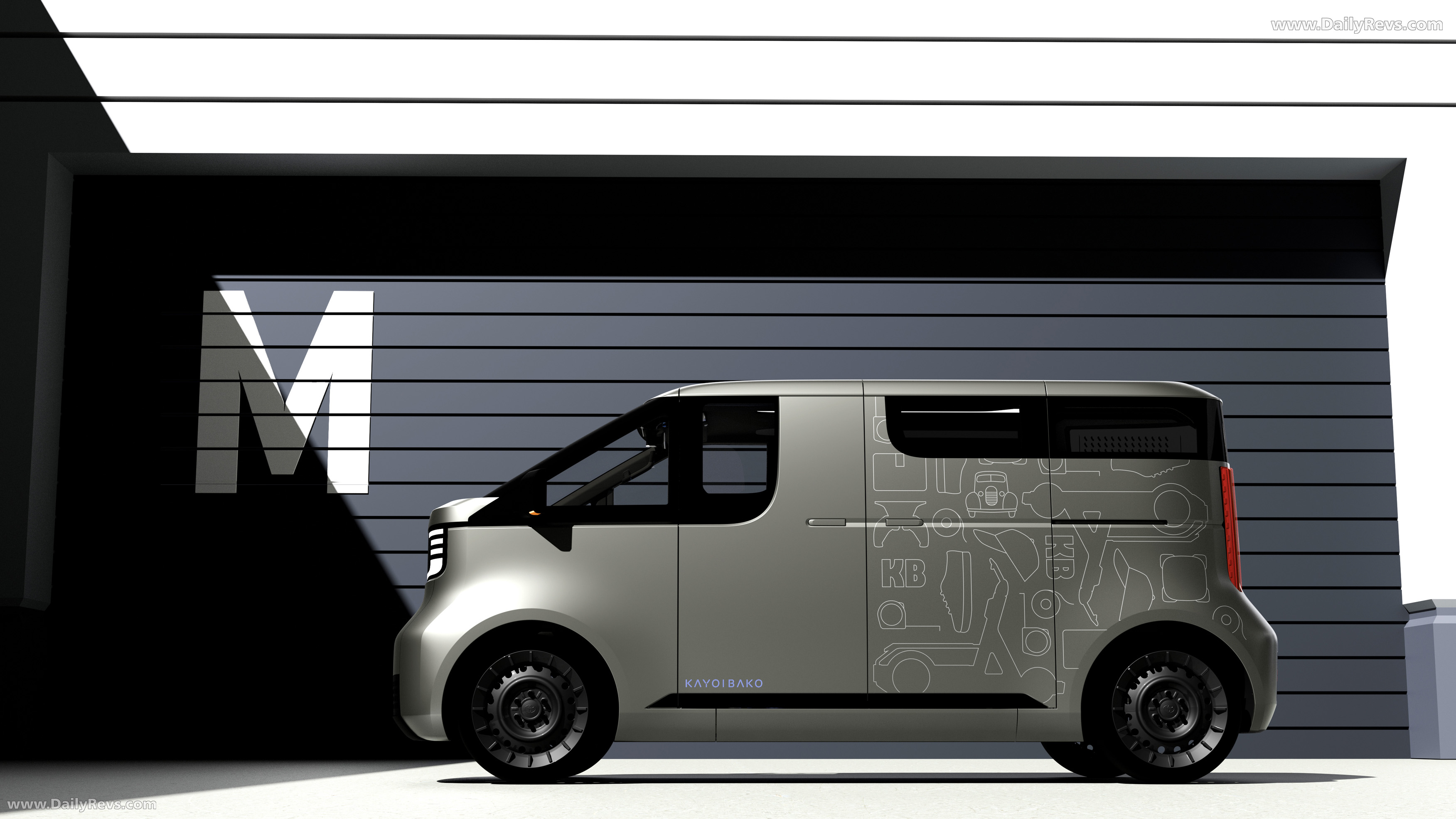 2025 Toyota Kayoibako Concept Side View