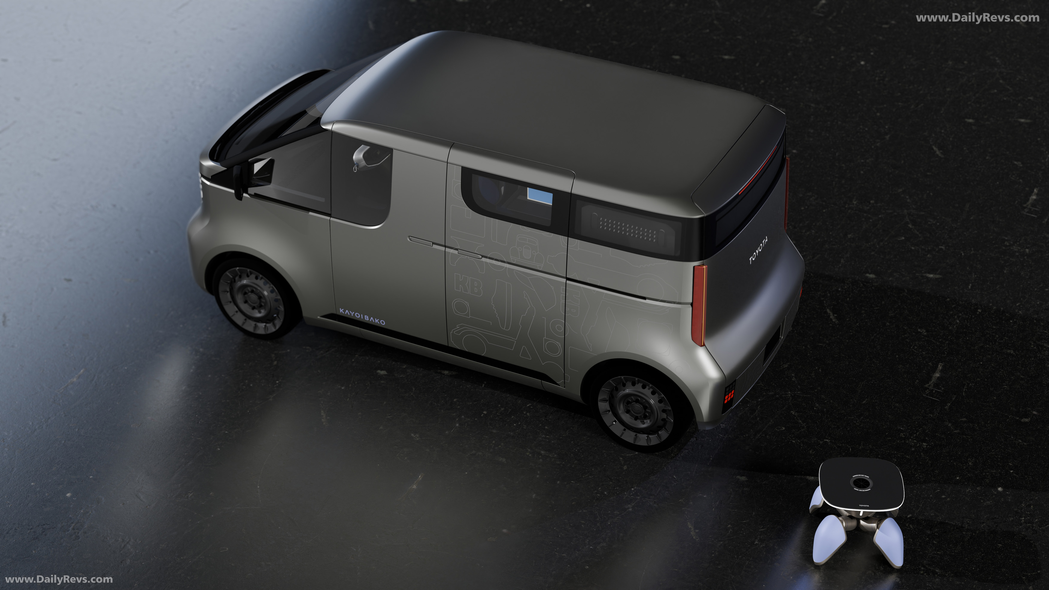 2025 Toyota Kayoibako Concept Top View