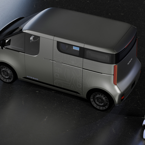 2025 Toyota Kayoibako Concept Top View