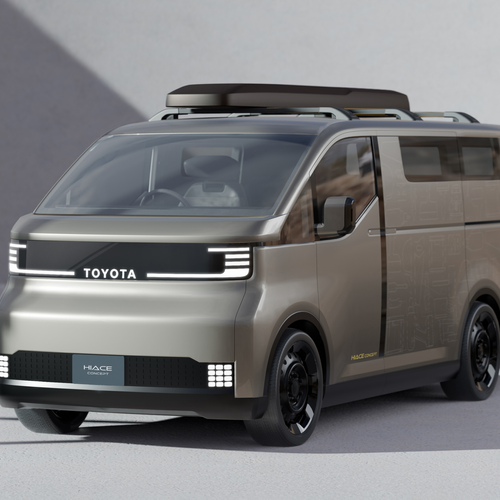 2025 Toyota Hiace Concept Front View