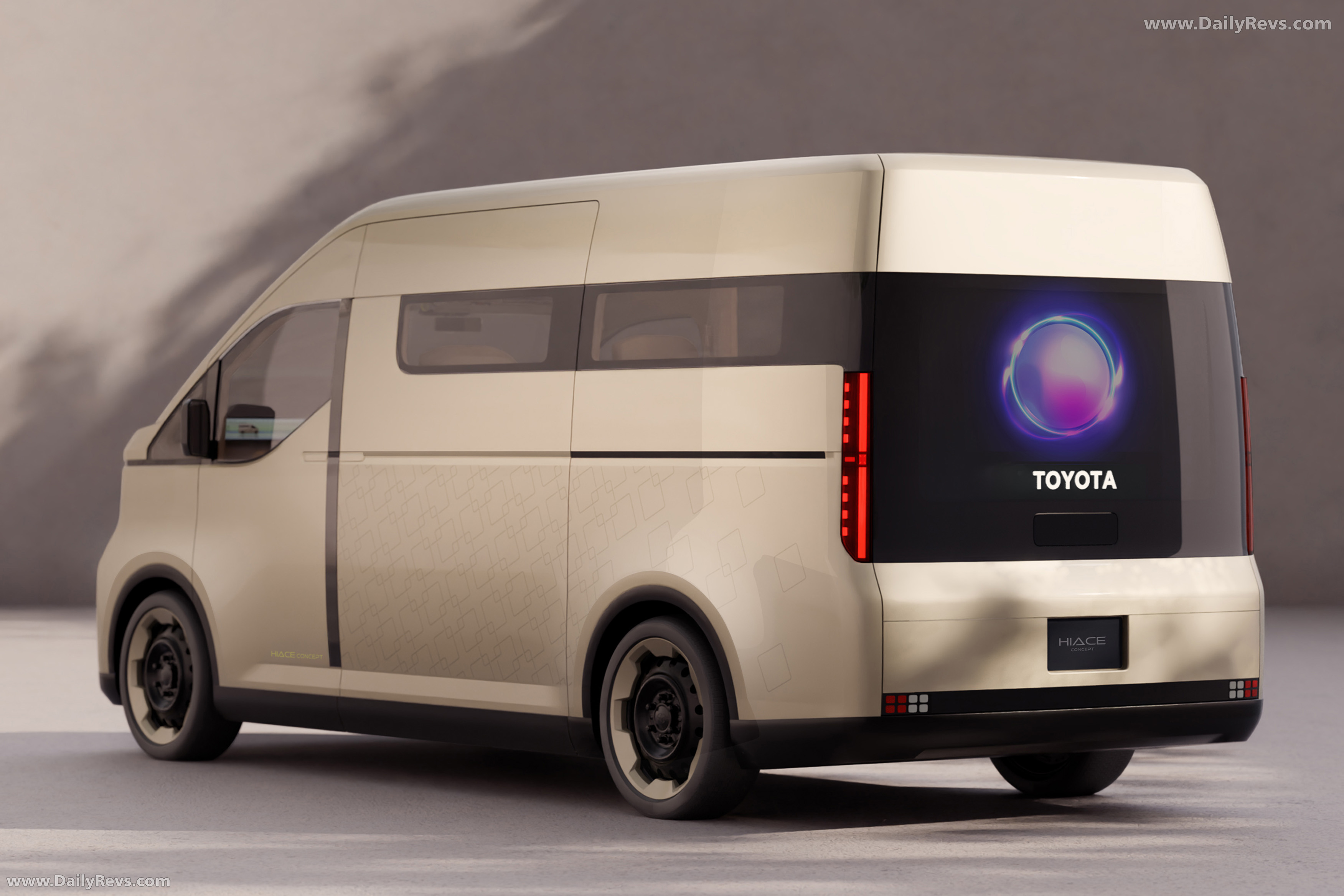 2025 Toyota Hiace Concept Rear View