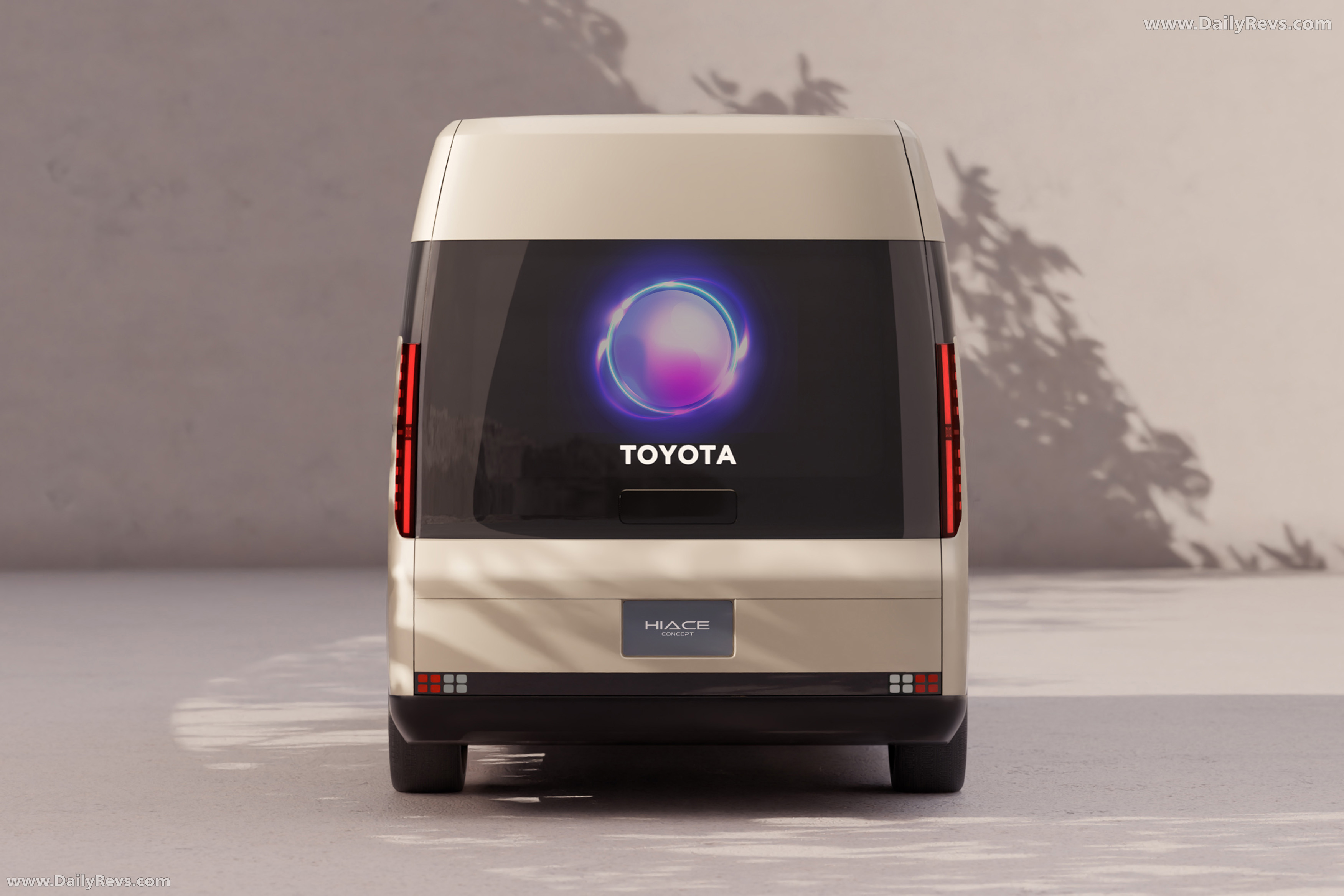 2025 Toyota Hiace Concept Rear View