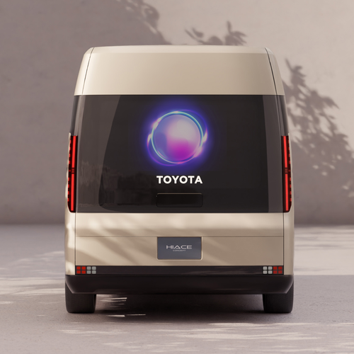 2025 Toyota Hiace Concept Rear View