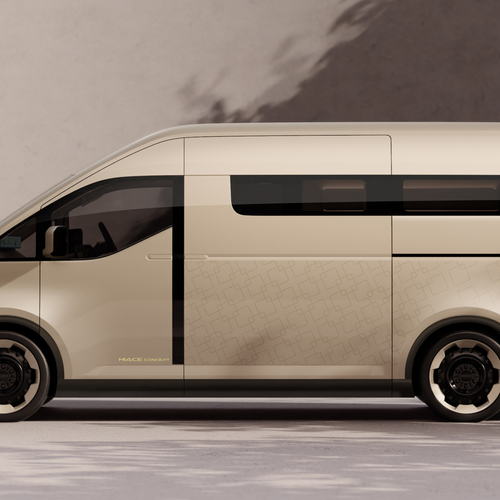2025 Toyota Hiace Concept Side View