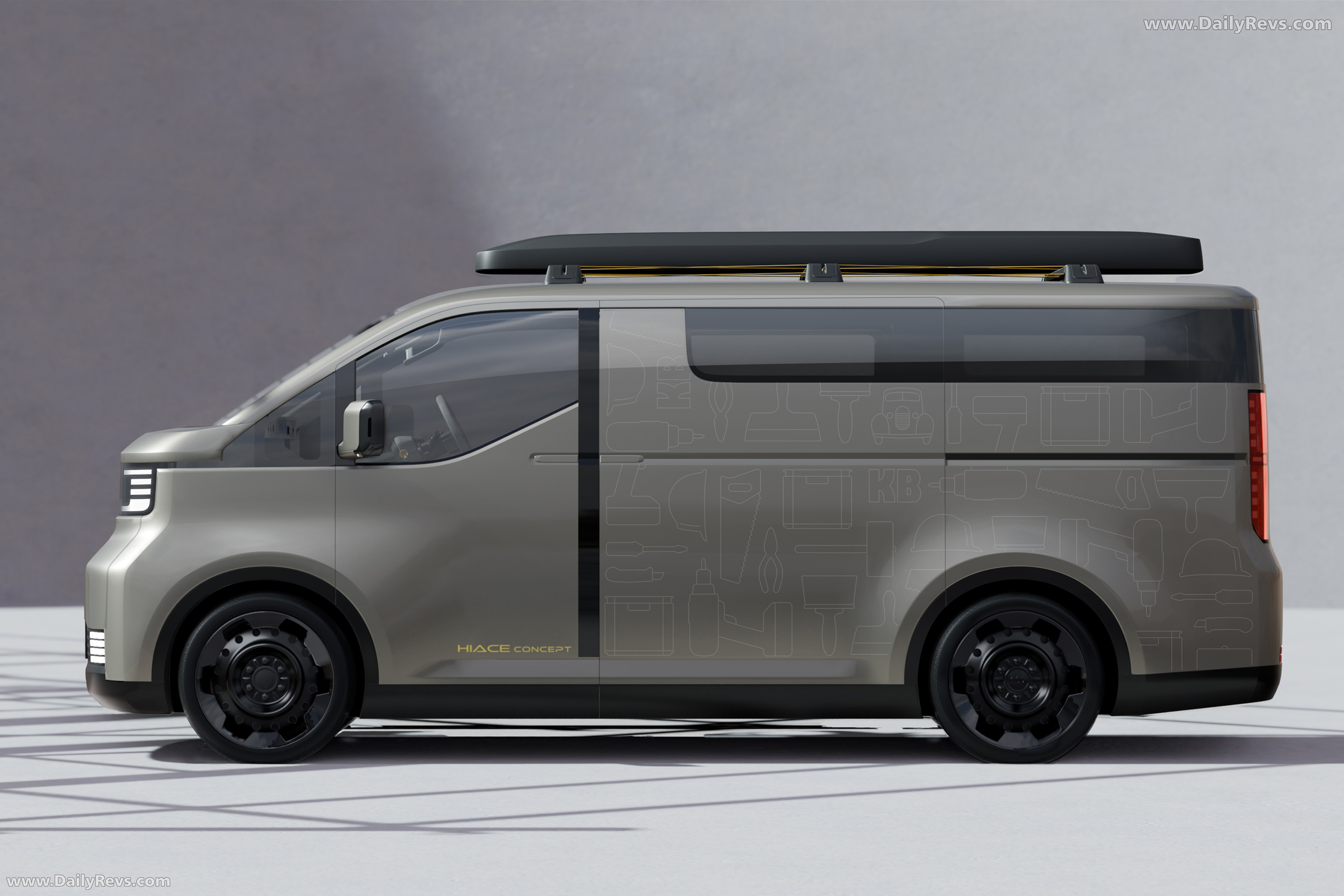 2025 Toyota Hiace Concept Side View
