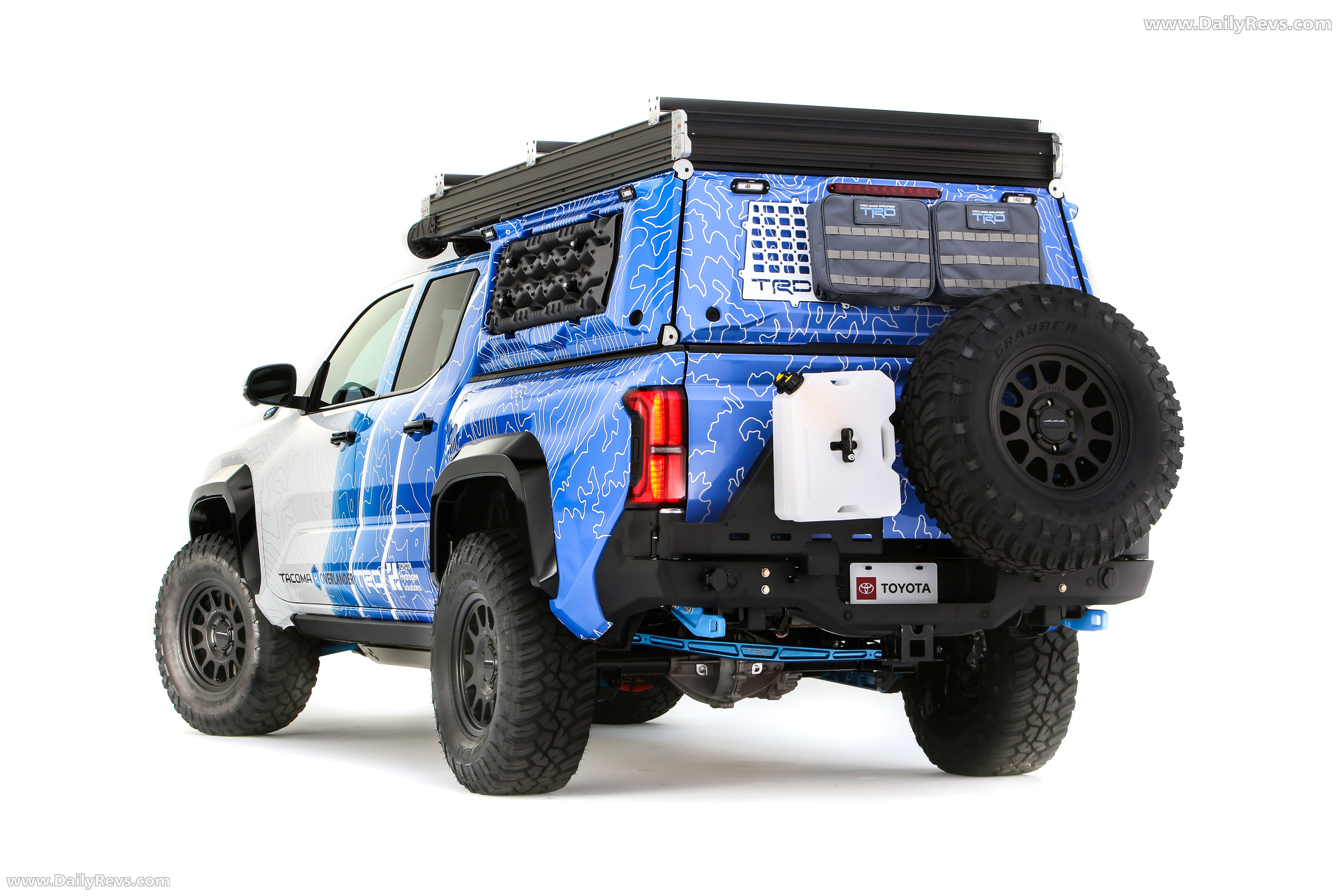 2025 Toyota Tacoma H2 Overlander Concept Rear View