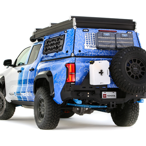 2025 Toyota Tacoma H2 Overlander Concept Rear View