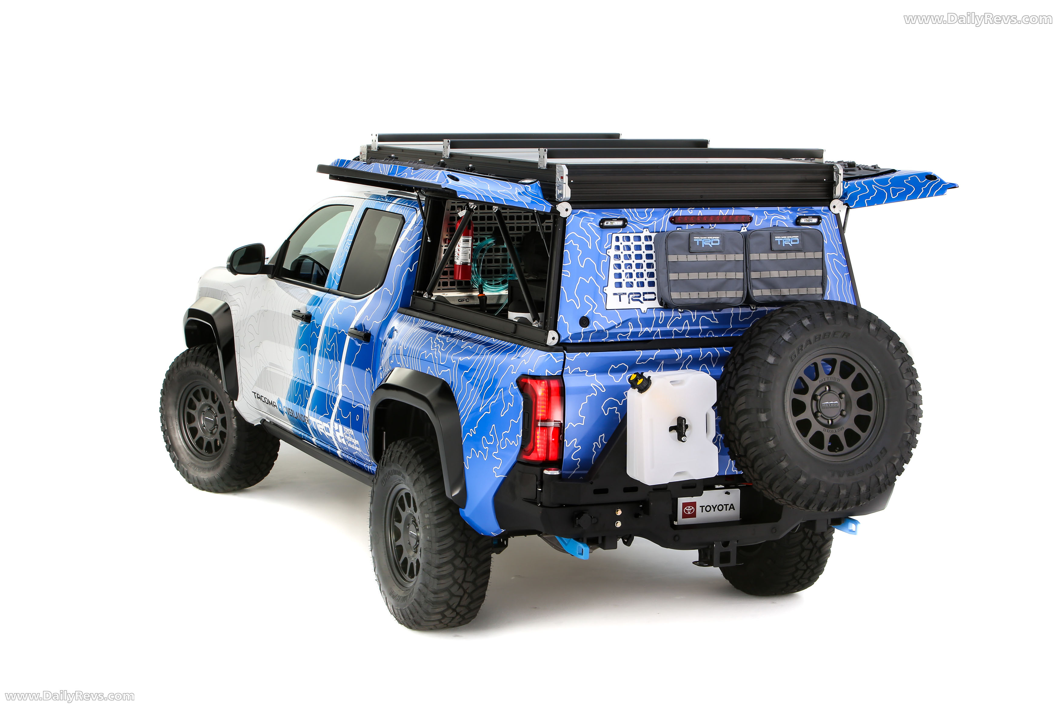 2025 Toyota Tacoma H2 Overlander Concept Rear View