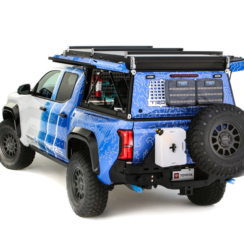 2025 Toyota Tacoma H2 Overlander Concept Rear View