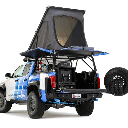 2025 Toyota Tacoma H2 Overlander Concept Rear View