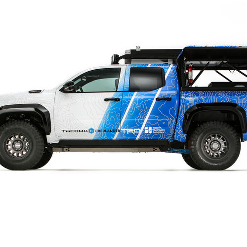 2025 Toyota Tacoma H2 Overlander Concept Side View
