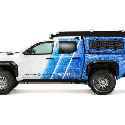 2025 Toyota Tacoma H2 Overlander Concept Side View