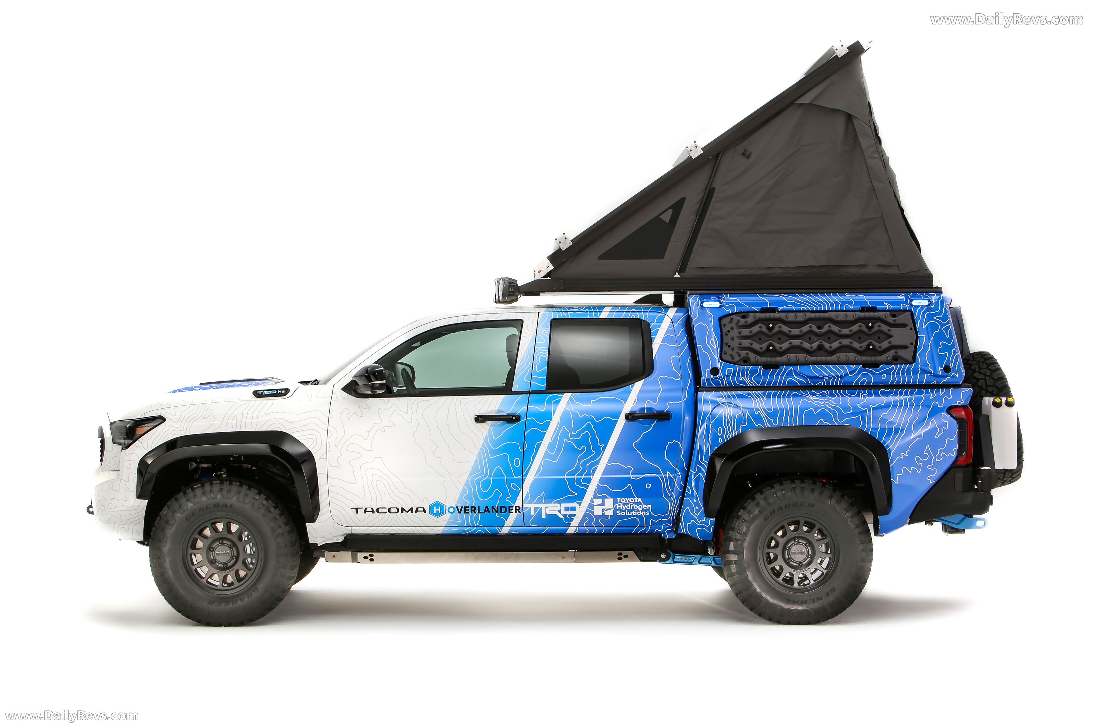2025 Toyota Tacoma H2 Overlander Concept Side View