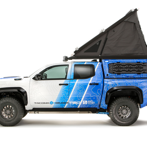 2025 Toyota Tacoma H2 Overlander Concept Side View