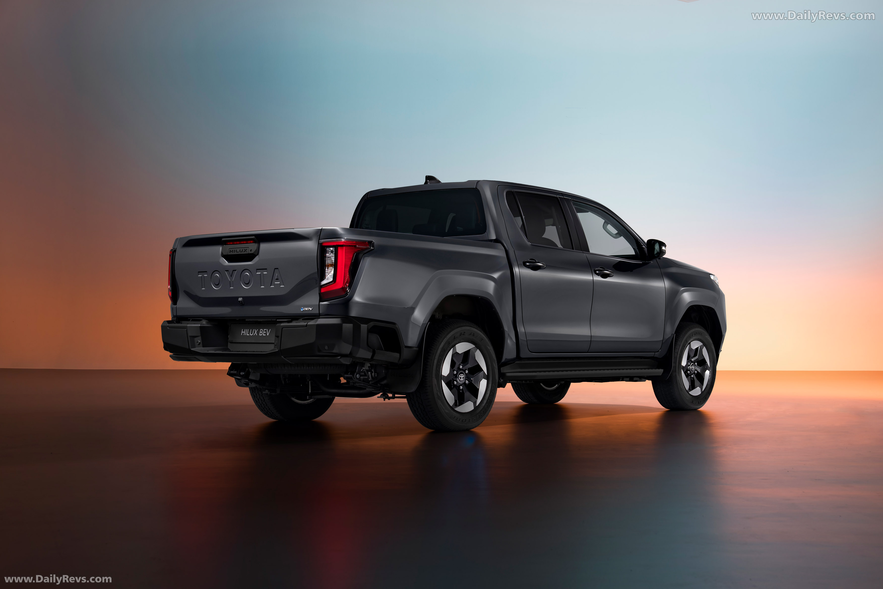 2026 Toyota Hilux BEV Rear View