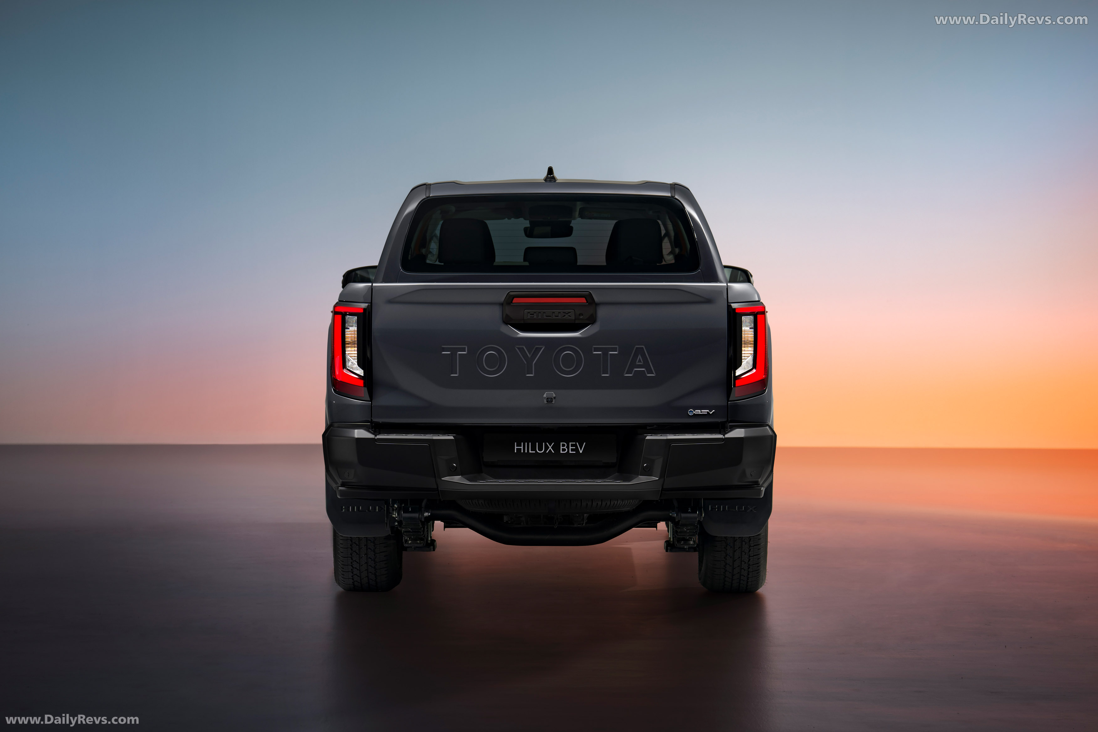 2026 Toyota Hilux BEV Rear View