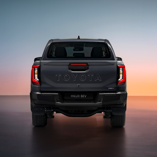 2026 Toyota Hilux BEV Rear View